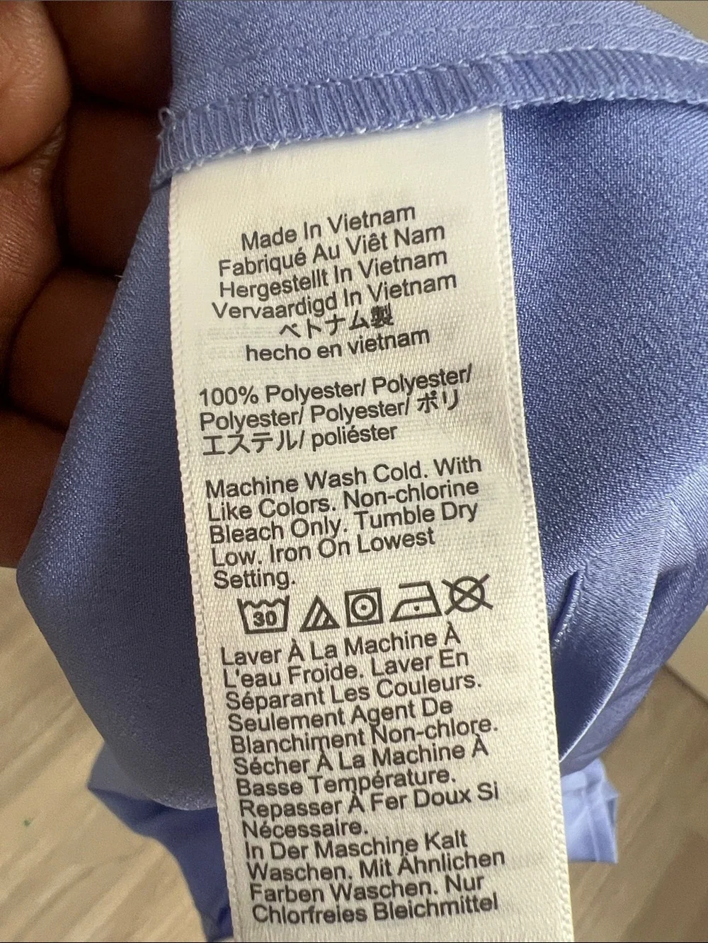 J. Crew tie-neck top Sz XS Lavender Blue Short-Sleeve Satin Blouse office work